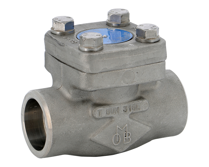 Stainless steel F316 ball check valve 358 TRIM 10 800 lbs SW 1/2''